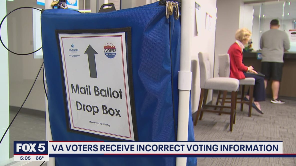 VA voters receive incorrect voting information